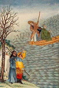 "The Demons of Blackwater River Carry Away the Master", 1922. av Unbekannt