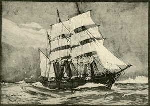 Upptäckten under fullt segel, 1901. av Unbekannt