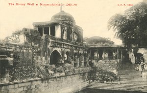 Dykbrunnen vid Niyamudddins - Delhi. av Unbekannt