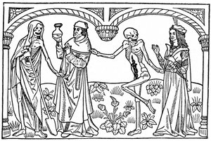 Doktorn och älskaren med sina döda jag, 1485 1964 av Unbekannt