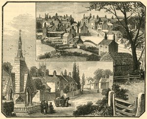 Dricksfontänen. Street i Broseley., 1898. av Unbekannt