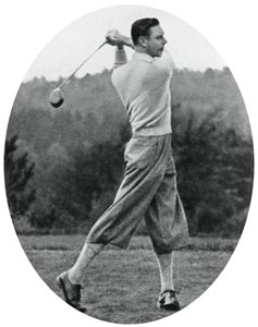 Hertigen av York spelade golf 1934, 1937 av Unbekannt