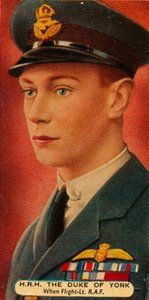 Hertigen av York när han var flyglöjtnant i RAF, c1918 1935 av Unbekannt
