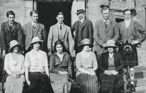 Hertigen av York med skottfesten Earl of Strathmores, Skottland, 1921 av Unbekannt