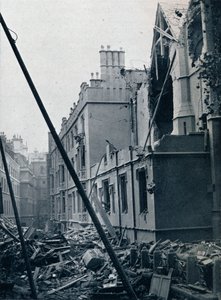 East End av Middle Temple Hall, 1941. av Unbekannt