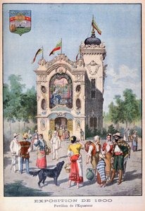 Den ecuadorianska paviljongen vid världsutställningen 1900, Paris, 1900 av Unbekannt