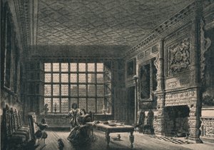 The Elizabethan Room, Coombe Abbey, Warwickshire, 1915 av Unbekannt