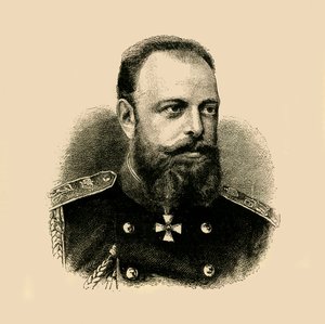 Kejsaren Alexander III, 1881. av Unbekannt
