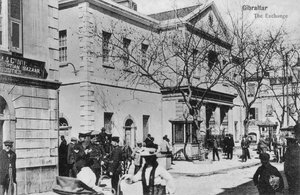 Exchange, Gibraltar, 1900-talet av Unbekannt