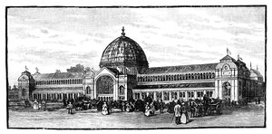 Utställningsbyggnaden 1862 av Unbekannt