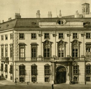 Förbundskansliet, Ballhausplatz, Wien, Österrike, c1935. av Unbekannt