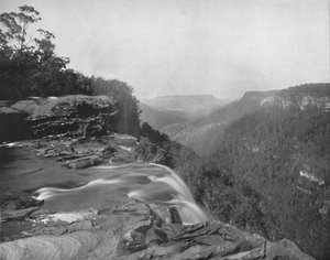 Fitzroy Falls, 1800-talet av Unbekannt