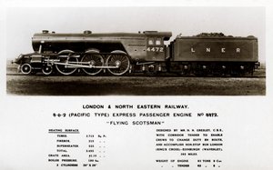 The Flying Scotsman ånglokomotiv, 1900-talet av Unbekannt