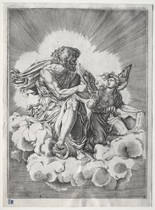 De fyra evangelisterna: St. Matteus, ca. 1518. av Unbekannt