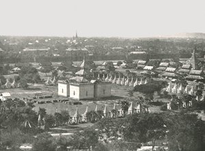 De fyrahundrafemtio templen, Mandalay, Burma, 1895. av Unbekannt