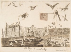 Grodorna som ville ha en kung, 14 juli 1789. av Unbekannt