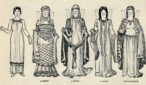The Gallery of British Costume: The Dress People Wear in Norman Times, c1934 av Unbekannt