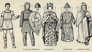 The Gallery of British Costume: The Dress People Wear in Norman Times, c1934 av Unbekannt