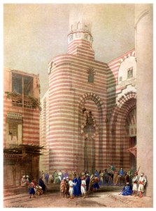 Porten till El Metwalli, Kairo, Egypten, c1829 1956 av Unbekannt