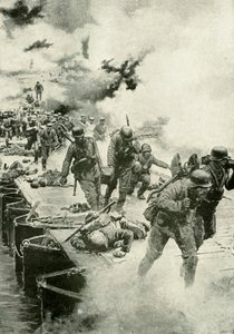 Den tyska ödets flod, 1919. av Unbekannt