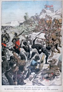 Den tyska garnisonen i Windhoek, belägrad av Herero, sydvästra Afrika, 1904 av Unbekannt