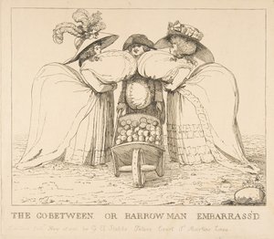 The Go-Between eller Barrow Man Embarrassd, 15 maj 1786. av Unbekannt