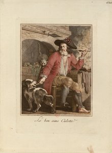 Den gode Sans-Culotte, 1793-1794. av Unbekannt