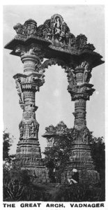 The Great Arch, Vadnagar, Gujarat, Indien, c1925 av Unbekannt