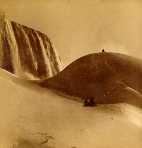 The Great Ice Mountain, Niagara, U.S.A., c1900. av Unbekannt