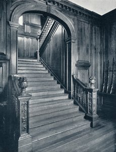 Slottets stora trappa, c1938 av Unbekannt