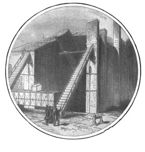 Das große Teleskop, konstruiert von Lord Rosse von Unbekannt