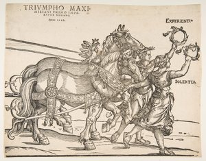 The Great Triumphal Car, åtta ark.n.d. av Unbekannt