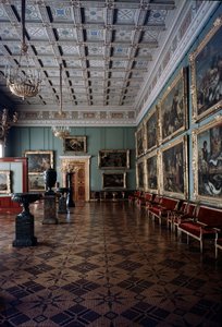 Hallen för flamländska målningar i Eremitaget 1900-talet av Unbekannt