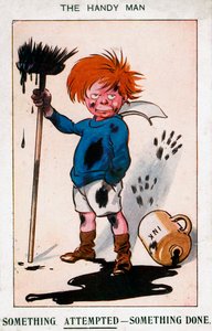 Den händige mannen, 1913 av Unbekannt