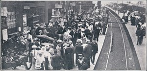 Holiday Exodus from London, 1906 av Unbekannt