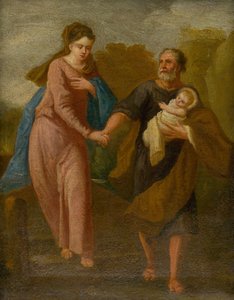 The Holy Family av Unbekannt