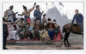 Hästbilen i Wimbledon, 1872 av Unbekannt