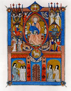 Den idealiska staten Sainte Abbaye, c1300 av Unbekannt