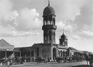 Indiska moskén, Durban, Sydafrika av Unbekannt