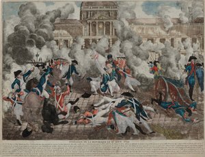Upproret den 10 augusti 1792, 1792. av Unbekannt