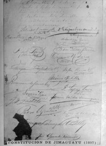 Jimaguayu-konstitutionen, 1895, 1920-talet av Unbekannt
