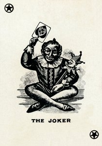 Jokern från en kortlek med Goodall & Son Ltd. spelkort, c1940 av Unbekannt