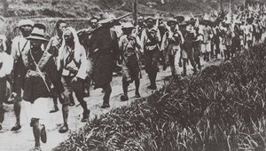 Kuomintang-trupperna erövrade Peking i juni 1928 av Unbekannt