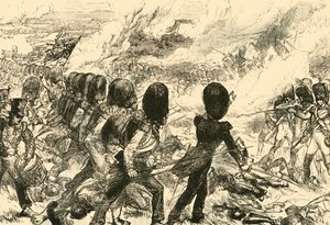 The Last Charge at Waterloo, 1815, 1890. av Unbekannt