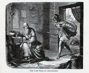 Arkimedes sista timme, 1882 av Unbekannt