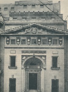 The Leadenhall Street Entrance of Lloyds, 1936 av Unbekannt