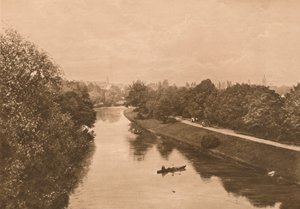The Leam at Leamington, 1902 av Unbekannt