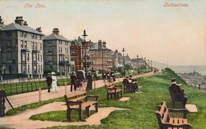 Leasen. Folkestone, sent 1800-tidigt 1900-tal av Unbekannt