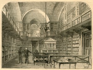 The Library of St. Pauls, 1897. av Unbekannt
