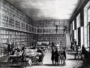 The Library of the Royal Institution, Albemarle Street av Unbekannt